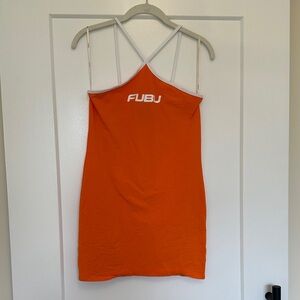 FUBU Women's Orange Camisole Top